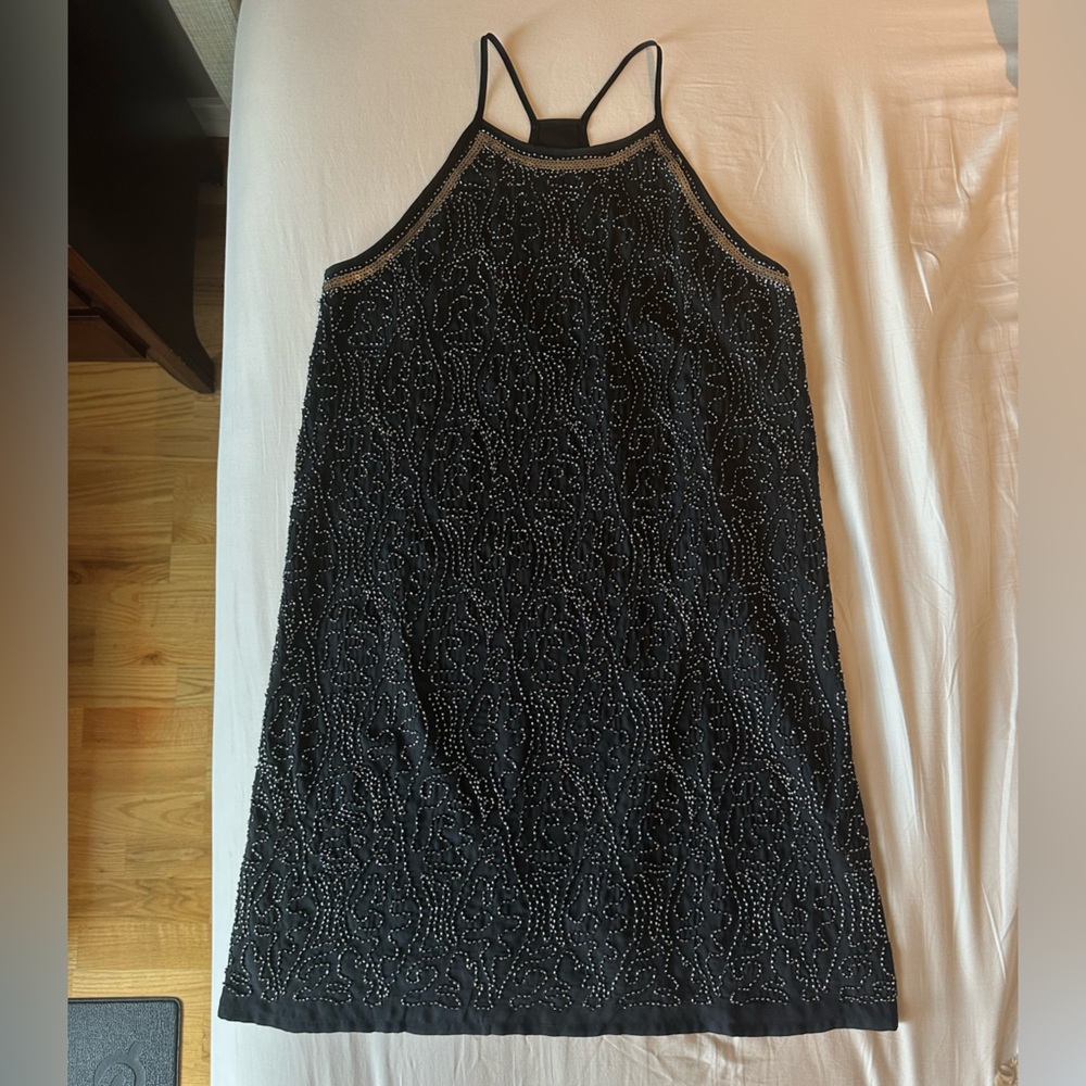 Romeo & Juliet Couture Black Sleeveless Dress Size M